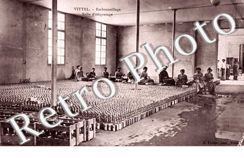 embouteillage salle d'etiquetage