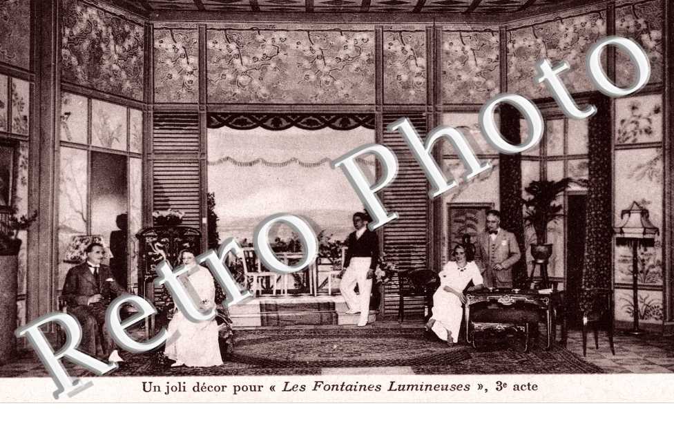 Les Fontaines Lumineuses Decor du 3eme acte