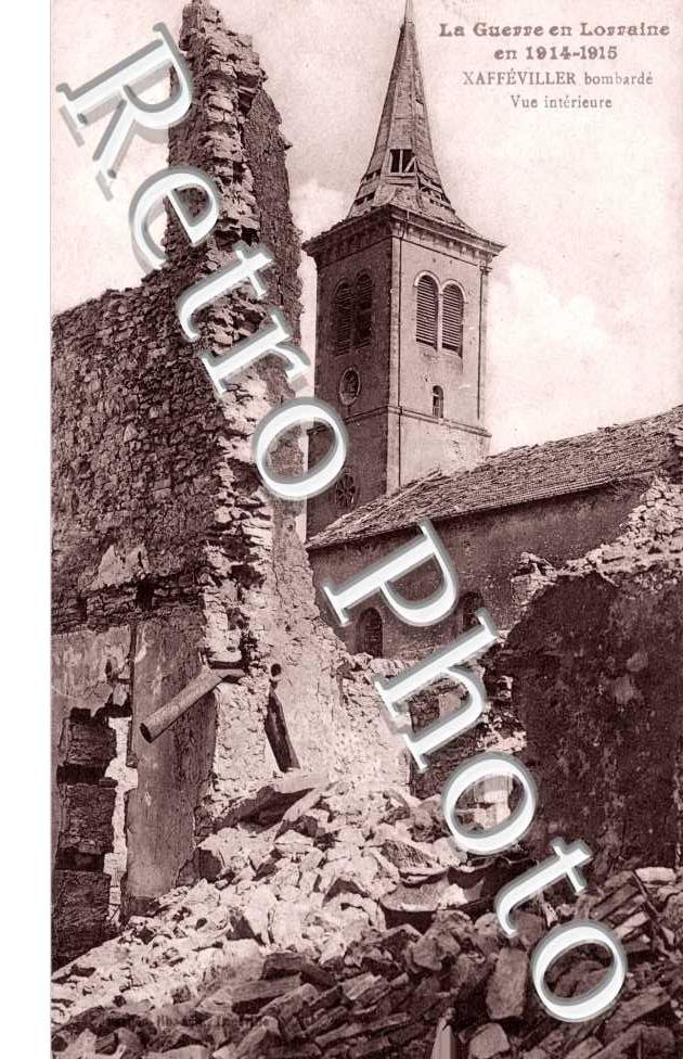 Vue interieure du Village bombarde