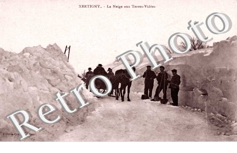la neige aux terres-videes