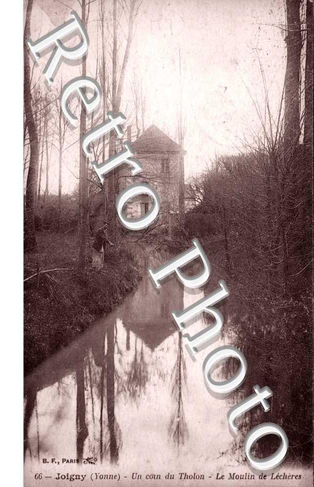 Un coin du Tholon, le Moulin de Lecheres