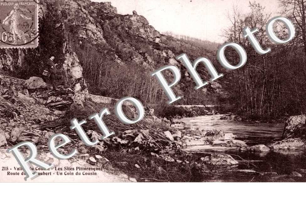 Vallee du Cousin, Route de Pntaubert, Un coin du Cousin