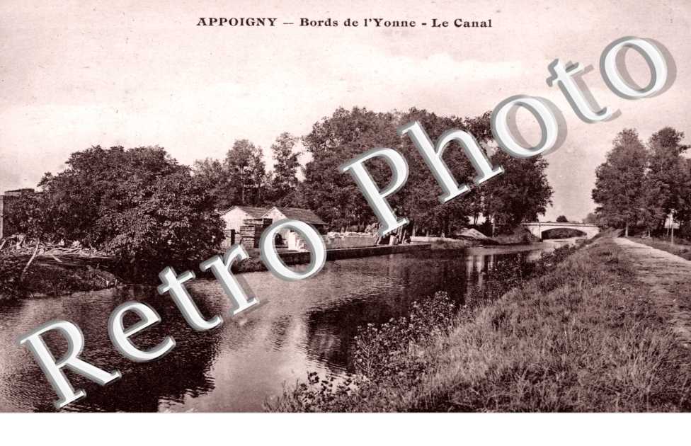 Bords de l'Yonne, le Canal