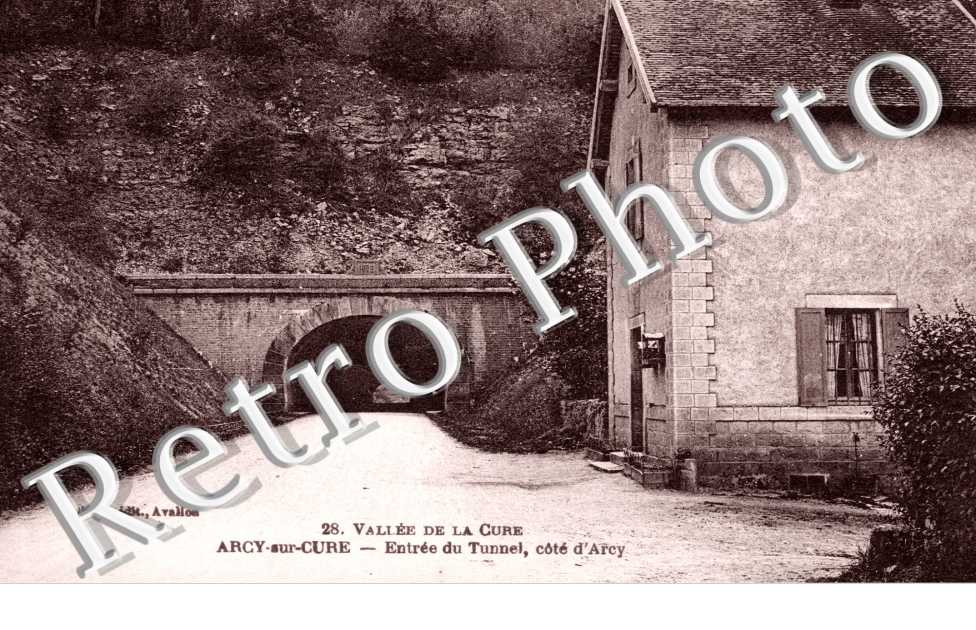 la Vallee de la Cure, Entree du Tunnel, Cote d'Arcy