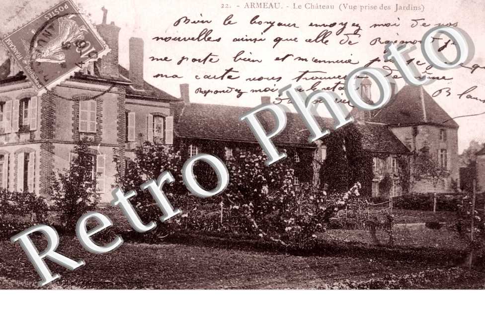 le Chateau, Vue prise des Jardins