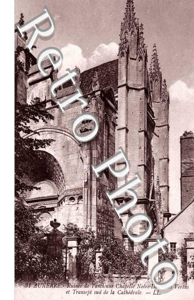 ruine de l'ancienne chapelle ND des vertus