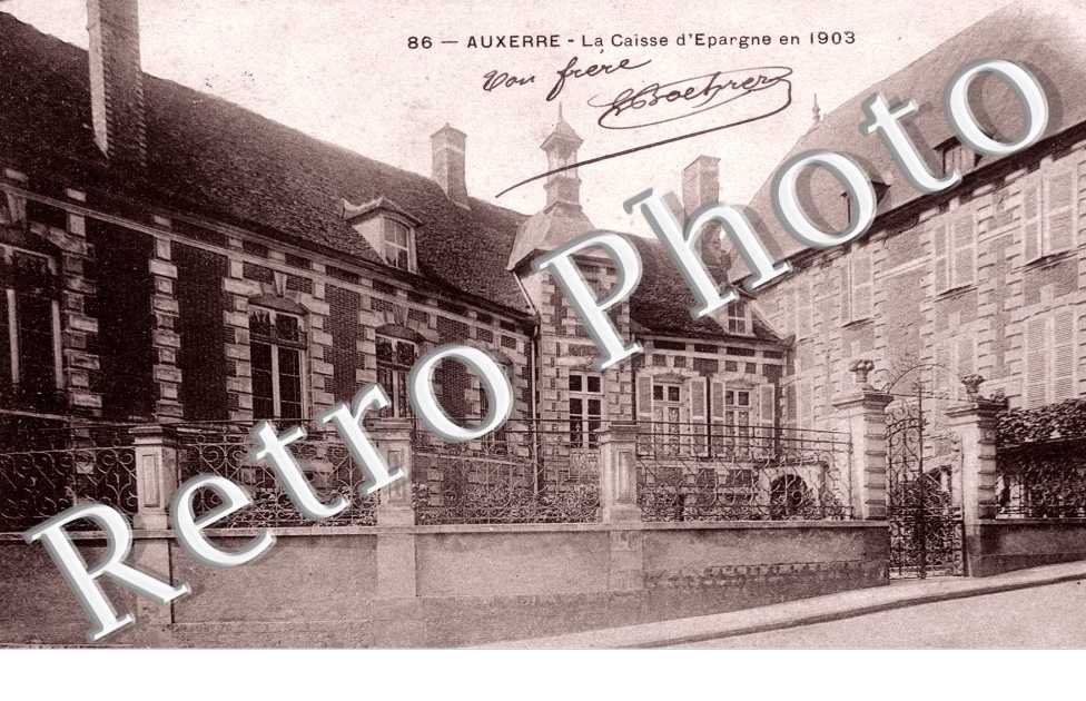 la caisse d'epargne en 1903