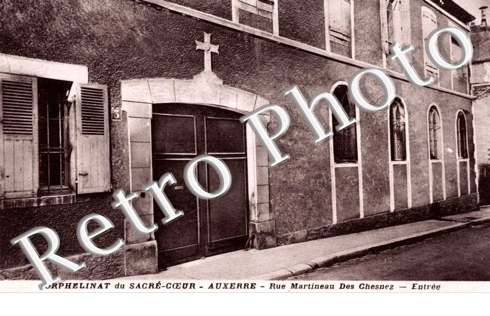 Orphelinat du Sacre Coeur, Rue Martineau Des Chesnez