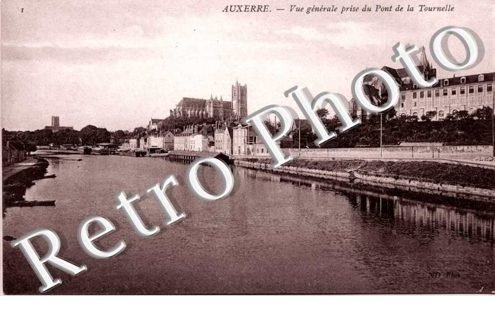 vue generale prise du pont de la Tournelle