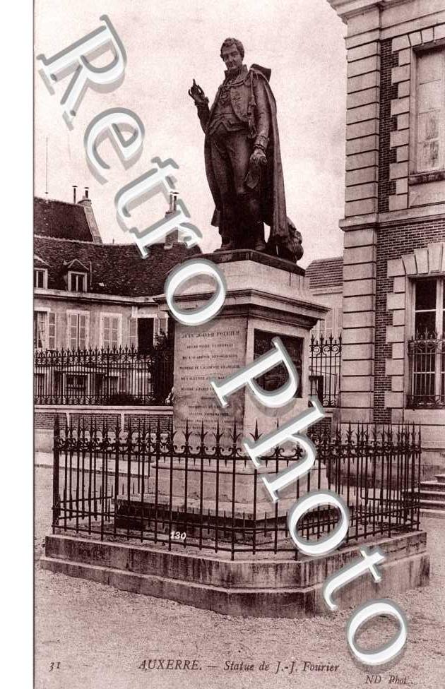 statue de J J Fourrier