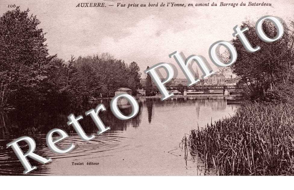 L'Yonne en Amont du Barrage du Batardeau