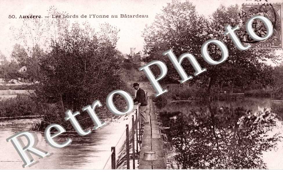 les bords de l'yonne au batardeau