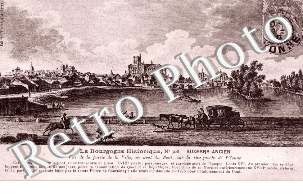 Vue ancienne d'une partie de la Ville