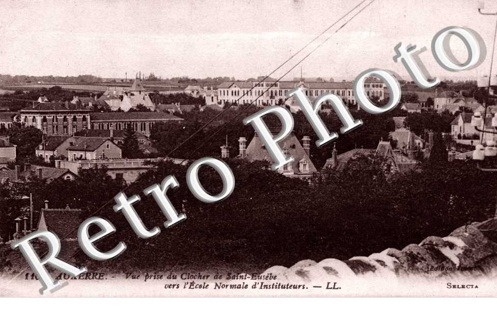 vue prise du clocher de saint Eusebe