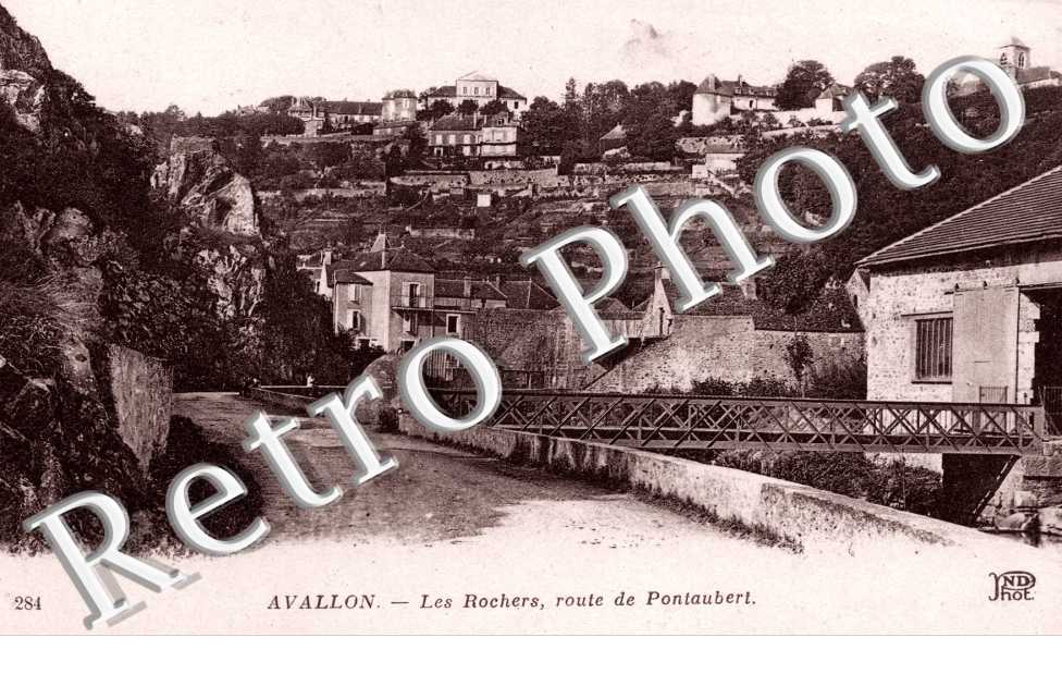 les rochers, route de Pontaubert