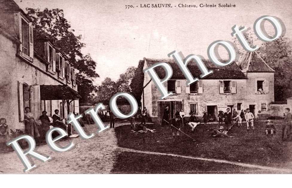 chateau, colonie scolaire