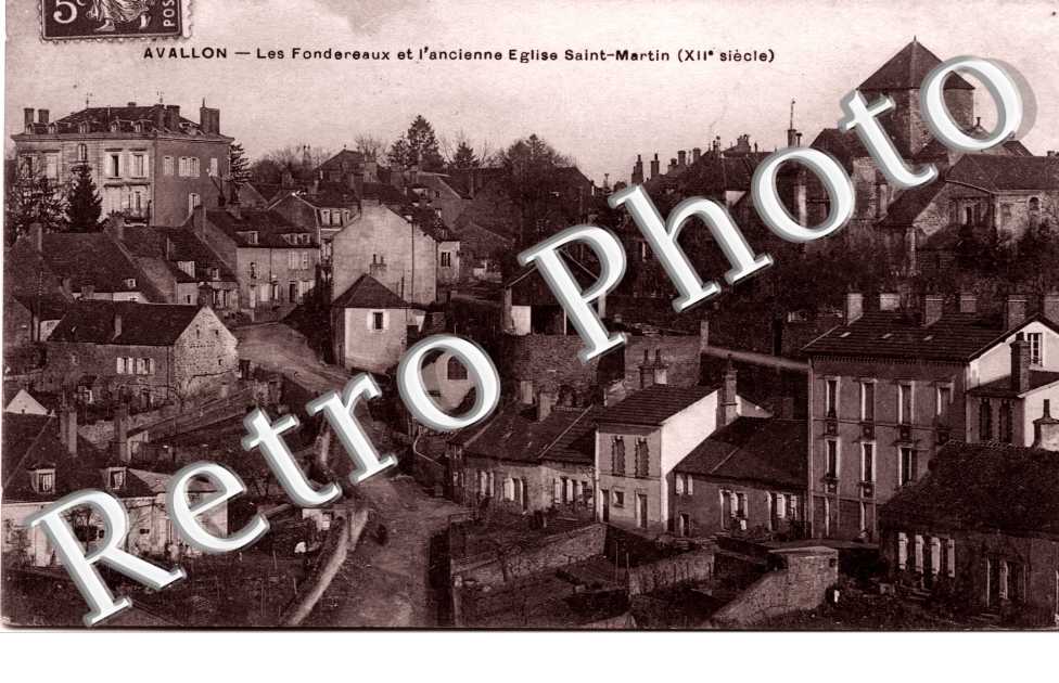 Les Fondereaux et l'ancienne eglise saint Martin