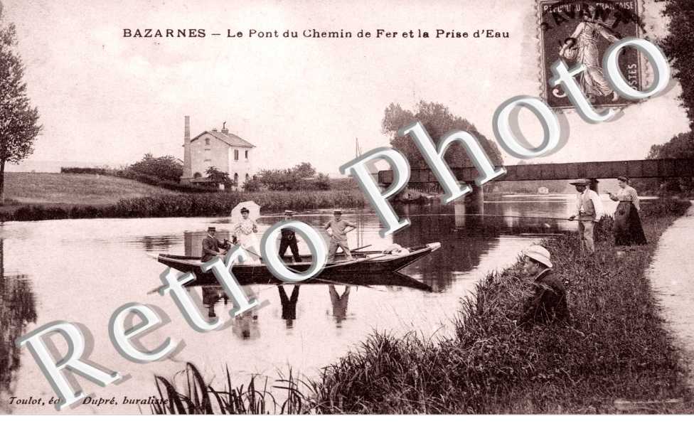Le Pont du Chemin de Fer et la Prise d'eau