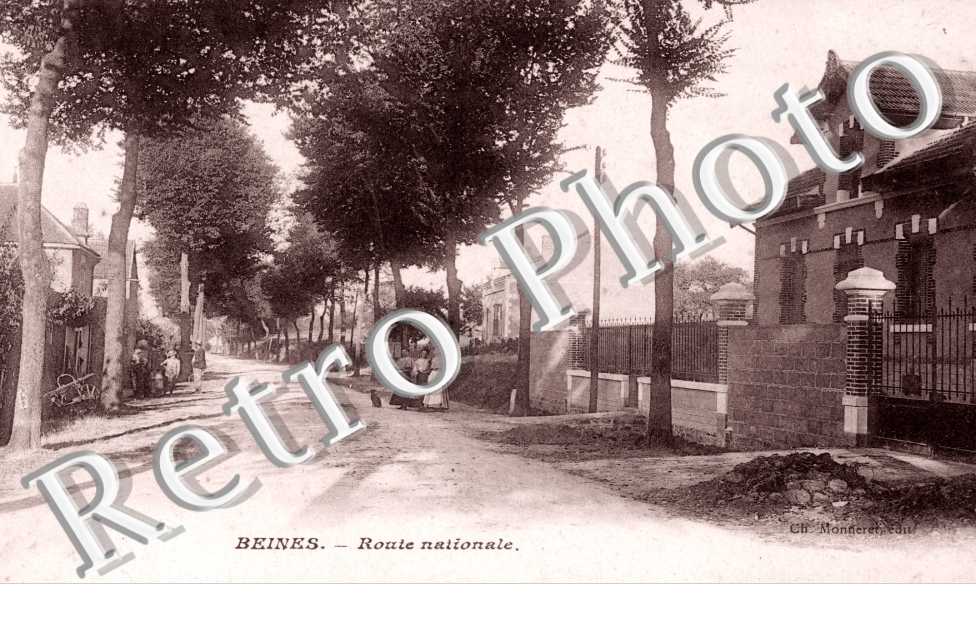 Beines, Route Nationale