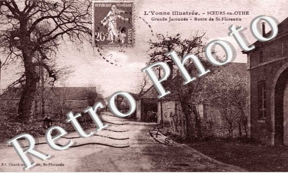Grande Jaronnee  -  Route de Saint-Florentin