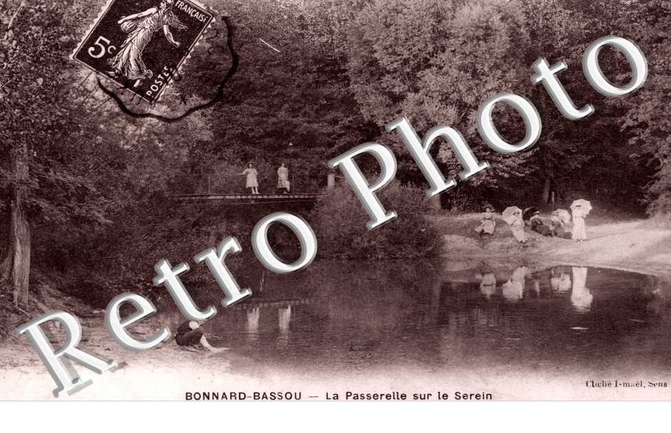 La Passerelle sur le Serein