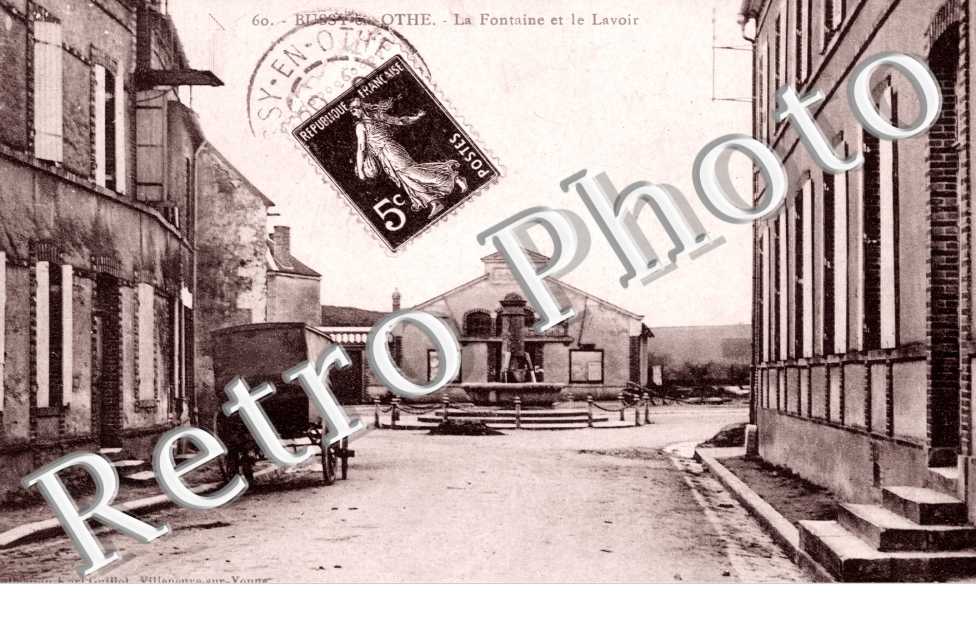 la fontaine et le lavoir