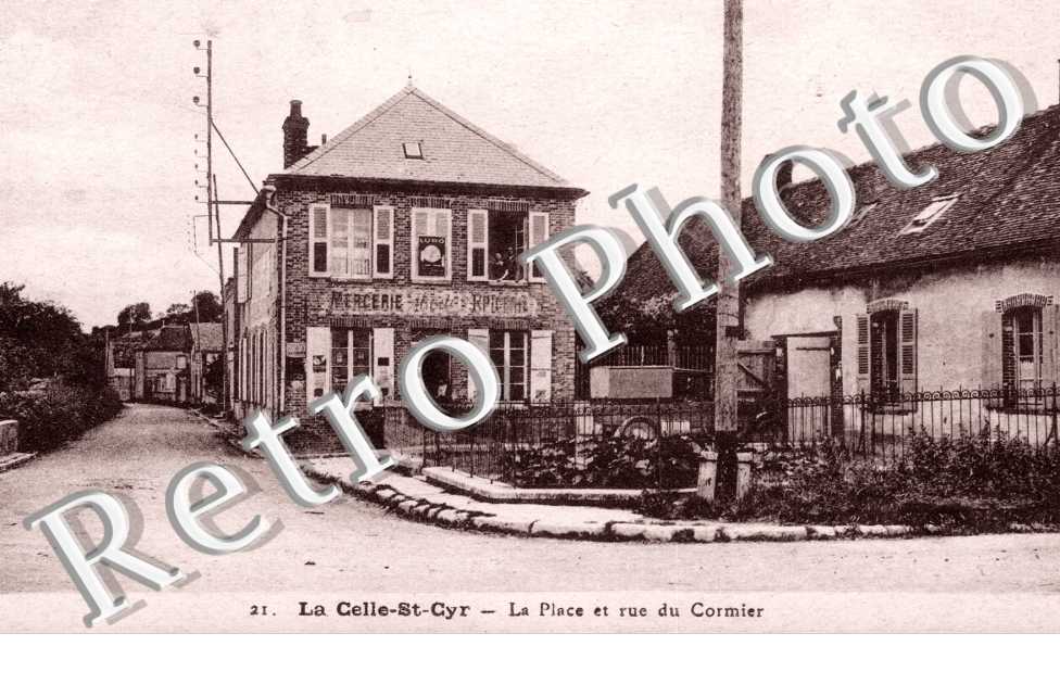 La Place et rue du Cormier