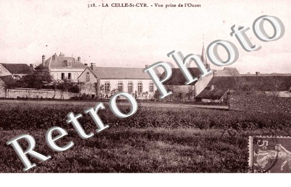 Vue prise de l'Ouest