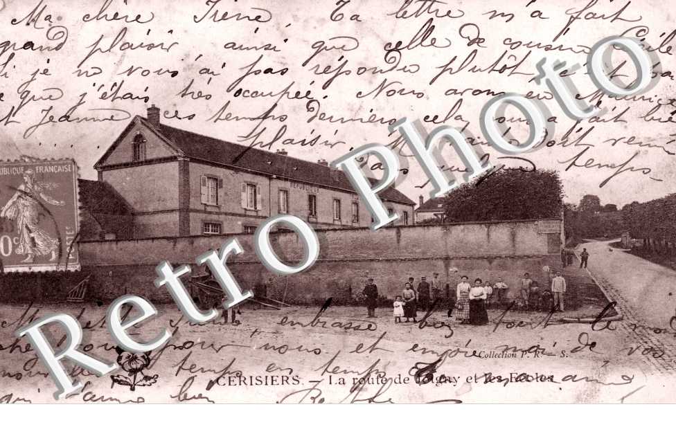 Route de (Falgny) et les Ecoles
