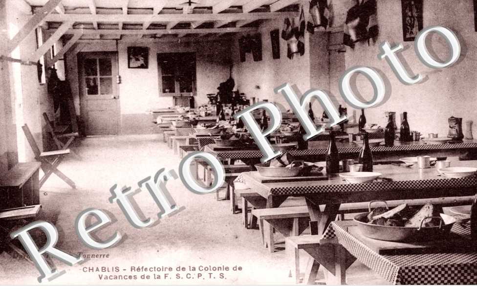 Chablis, Refectoire de la Colonie de Vacances de la F.S.C.P.T.S