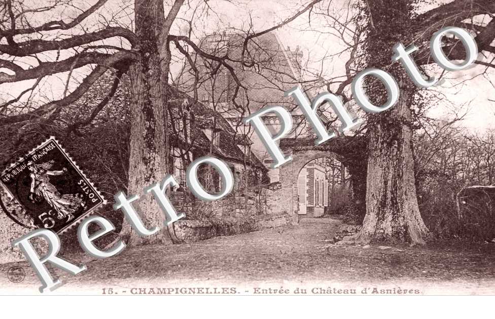 Entree du Chateau d'Asnieres