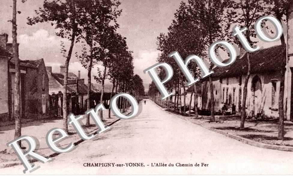 l'allee du chemin de fer