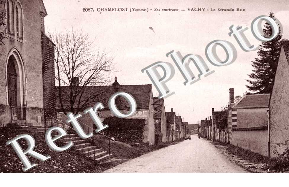 Vachy, la Grande Rue