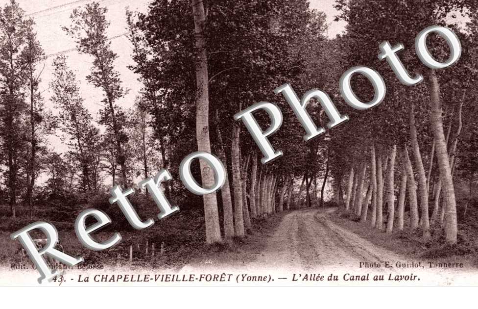 l'Allée du Canal au Lavoir