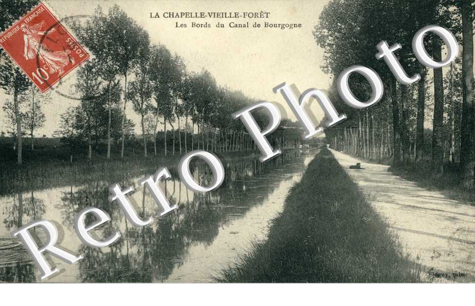 Le Bord du Canal de Bourgogne