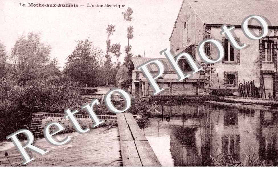 la Mothe-aux-Aulnais, l'Usine Electrique