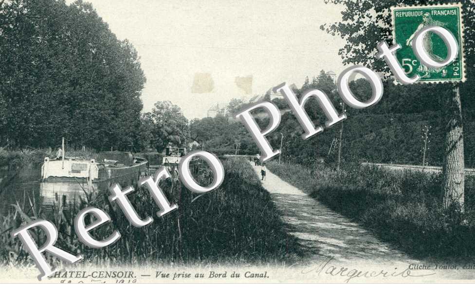 Vue prise au Bord du Canal