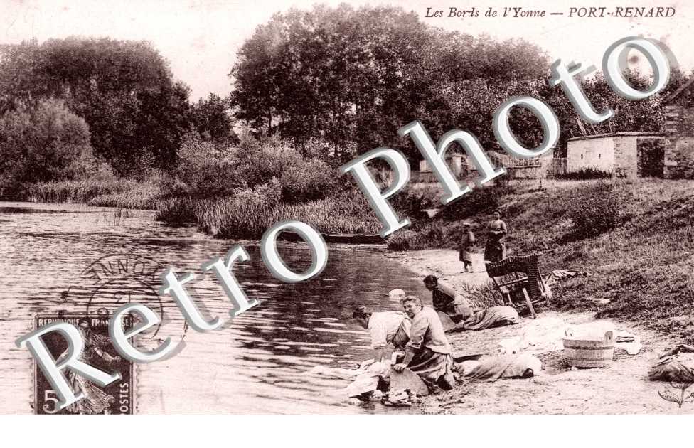 Les bords de l'Yonne - Port - Renard