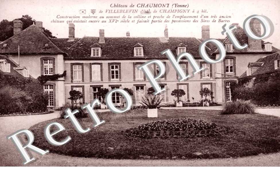 Chateau de Chaumont de Villeblevin de Champigny