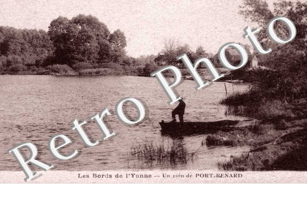 les Bords de l'Yonne, Un coin de Port-Renard