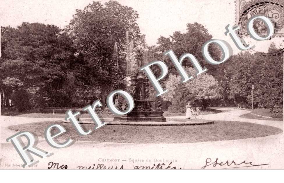 Chaumont, Square du Boulingrin