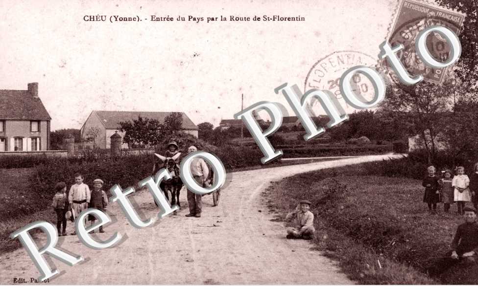 Entree du Pays par la Route de Saint-Florentin