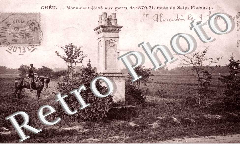 Monument eleve aux Morts de 1870-1871, Route de Saint-Florentin
