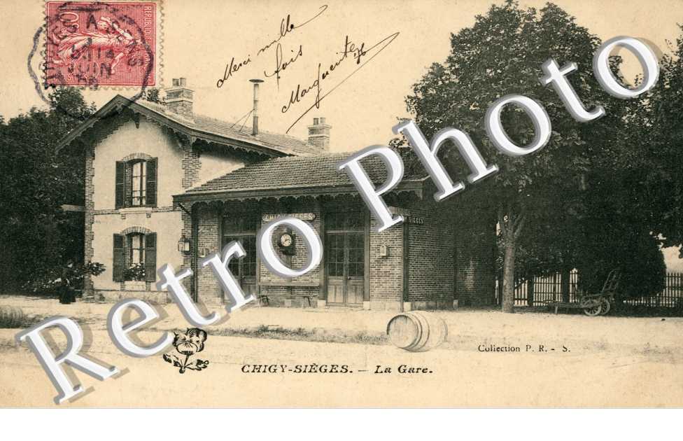 Chigy-Sieges, la Gare