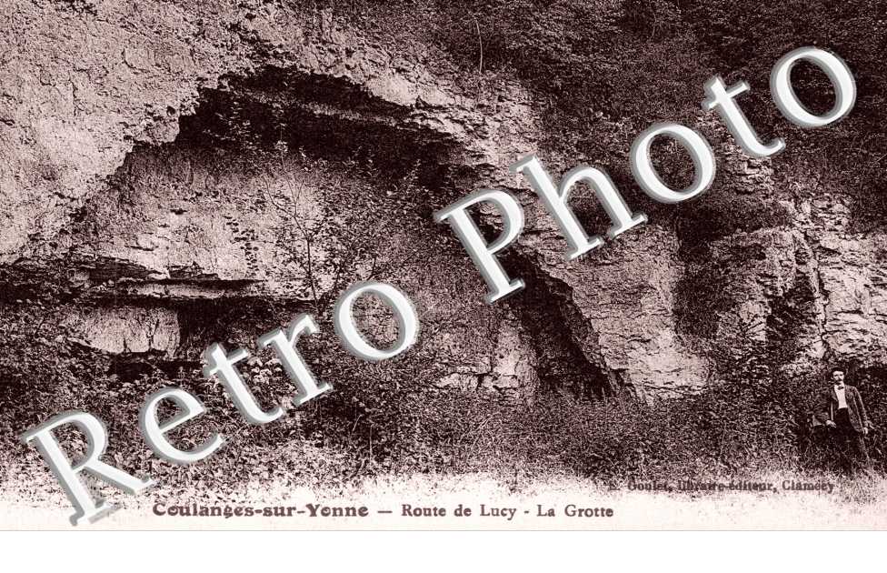 Route de Lucy, la grotte
