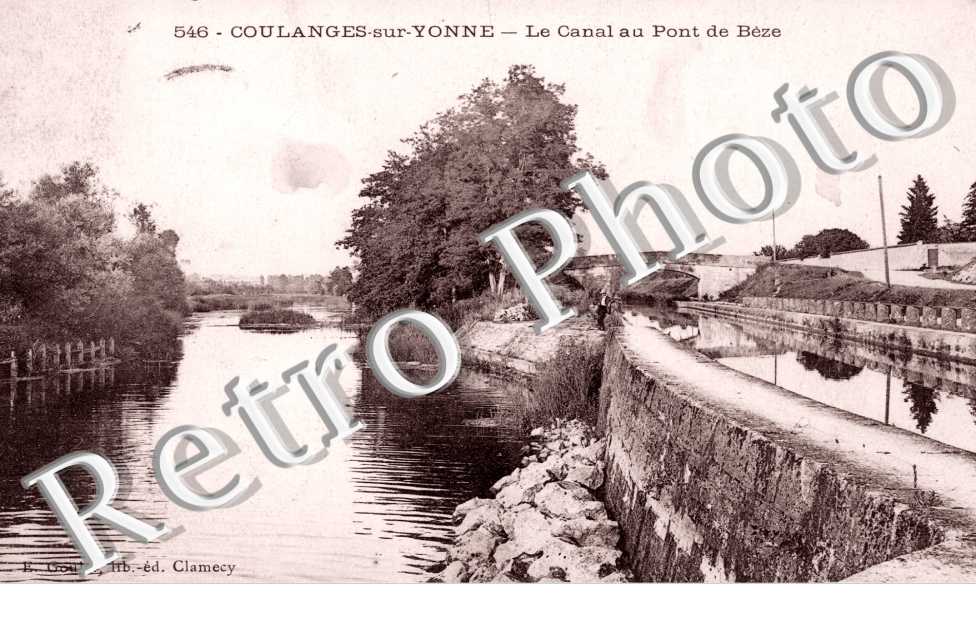 le Canal au Pont de Beze