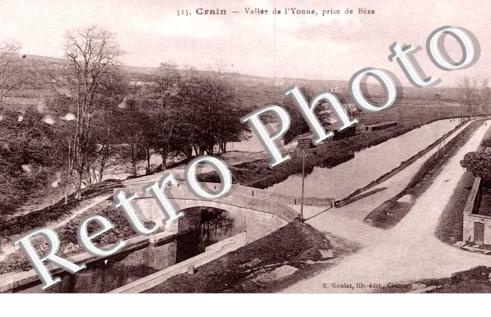 Vallee de l'Yonne prise de Beze