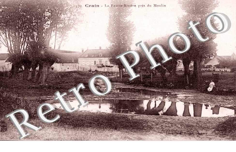 la Fausse-Riviere pres du Moulin