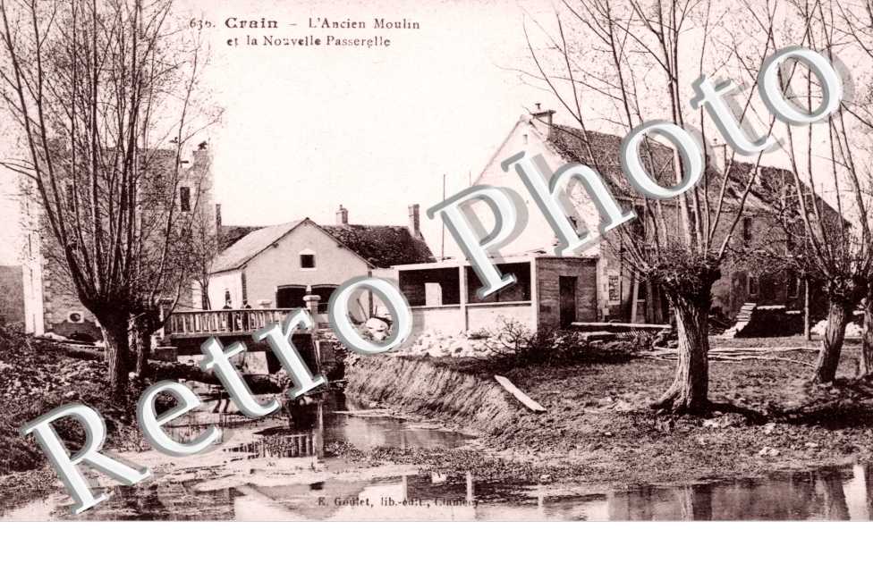 l'Ancien Moulin et la Nouvelle Passerelle