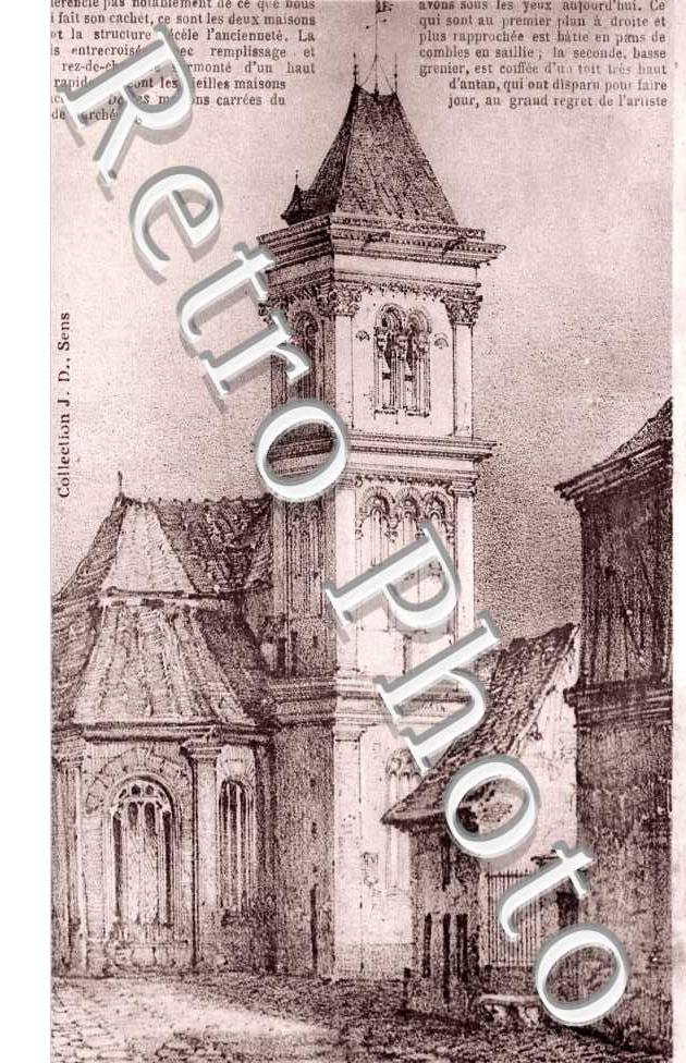 l'eglise - Dessin